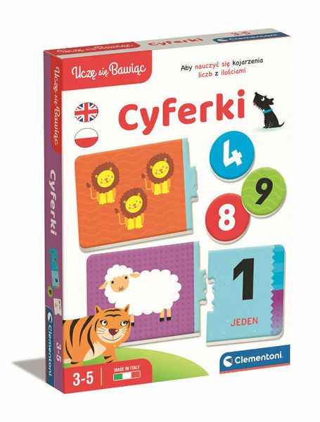 CLE Ucze sie bawiac! Cyferki 50767 zdjęcie 2