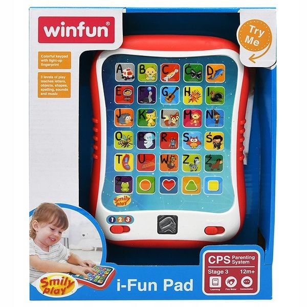 SMILY PLAY BYSTRY TABLET INTERAKTYWNY UCZY WINFUN zdjęcie 7
