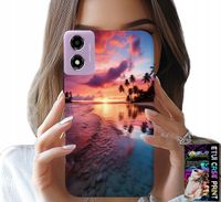 ETUI DO MOTOROLA MOTO E14 - PLAŻA WAKACJE WYSPA PIĘKNE WIDOKI +SZKŁO