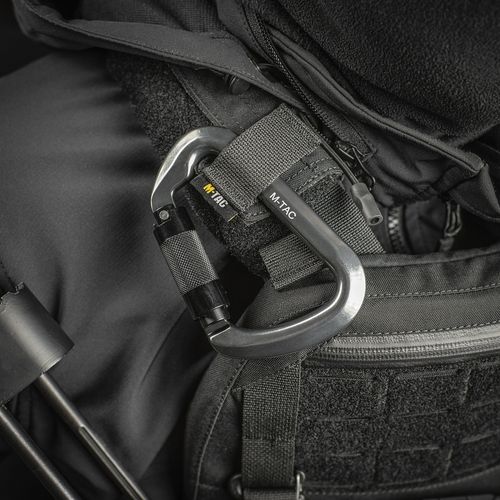 Karabińczyk 10 cm M-Tac key-lock black na Arena.pl