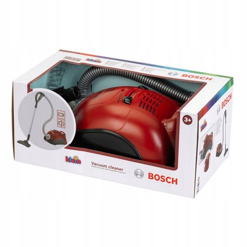 BOSCH ODKURZACZ DLA DZIECI CZERWONY Z DŹWIĘKIEM 30 CM KLEIN na Arena.pl