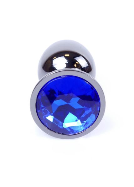 Plug-Jewellery Dark Silver Plug- Dark Blue zdjęcie 1