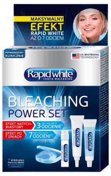 RAPID WHITE Bleaching Power set 1 szt. na Arena.pl