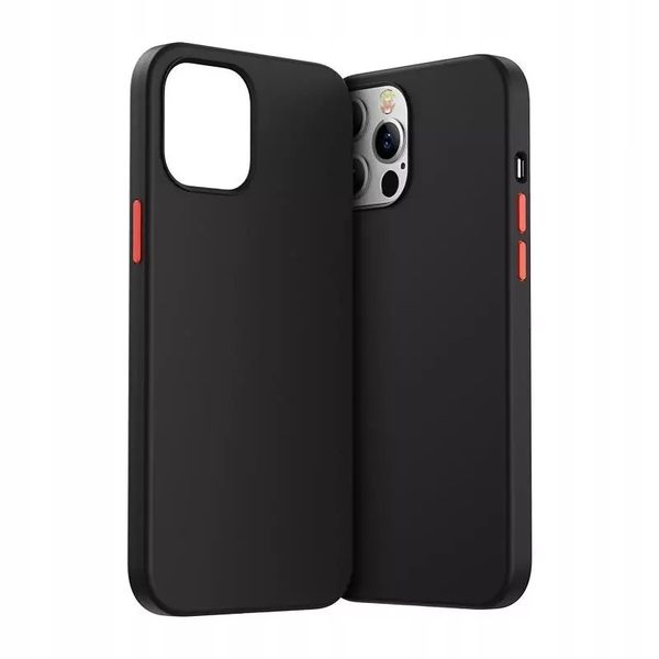 Plecki niktrade do Apple iPhone 12 Pro Max czarny zdjęcie 2