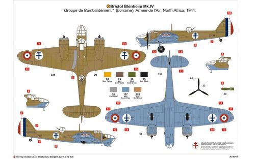 Airfix Bristol Blenheim MkIV Bomber na Arena.pl