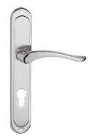 KLAMKA DRZWIOWA NICOLE 72MM WKŁADKA KOLOR NIKIEL