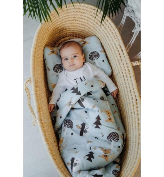 Pościel bawełniana z wypełnieniem dla niemowląt 60 zdjęcie 5