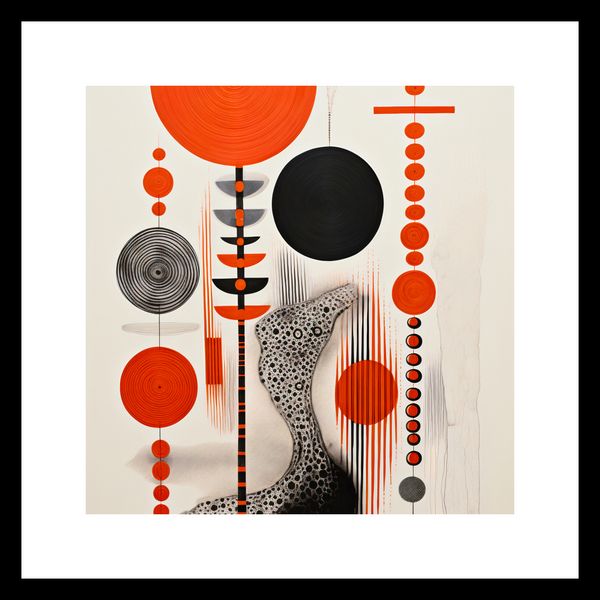 Plakat 20x20cm Kontrastowy Kosmos zdjęcie 3