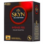 Prezerwatywy Unimil SKYN INTENSE FEEL z wypustkami potęgują doznania