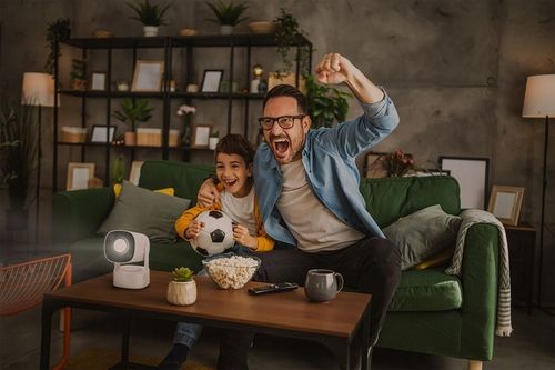 Bezprzewodowy Rzutnik KVTS01 projektor miracast 4k bateria w zestawie Etui na Arena.pl