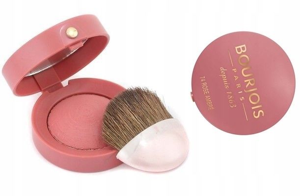 BOURJOIS Paris Little Round Pot Blush 2,5 g dla kobiet Róż 74 Rose Ambre zdjęcie 3