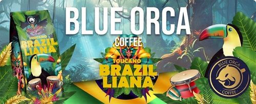 Kawa ziarnista 1kg x2 Bossa Nova + Toucano 100% Arabica +GRATIS na Arena.pl