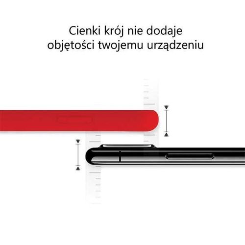 Mercury Silicone iPhone Xs Max czerwony /red na Arena.pl