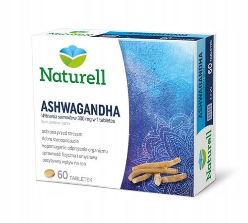 Naturell ASHWAGANDHA 60 tabl. na Arena.pl