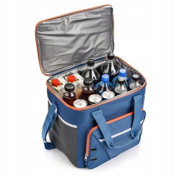 Torba termiczna termoizolacyjna plażowa piknik przenośna Meteor Frosty 30 l zdjęcie 4