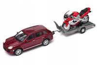 Motor Yamaha YZF 1000 R Porsche Cayenne Dromader