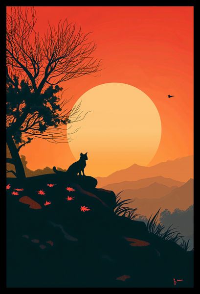 Plakat 30x45cm Kocie Wzgórze zdjęcie 2