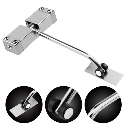 Metalowy Domykacz Drzwi Heckermann Jybmq08 Srebrny na Arena.pl