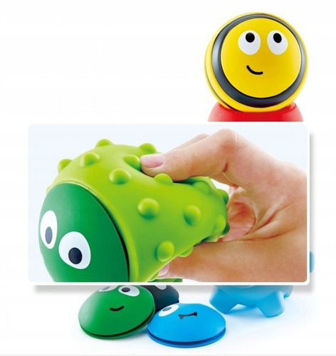 Gumowe piłki piłeczki sensoryczne owady A008 na Arena.pl