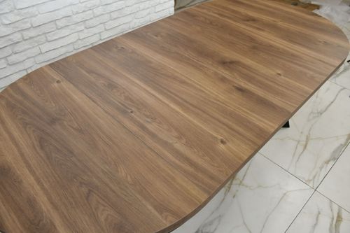 Stół okrągły 110 cm rozkładany do 210 nogi drewniane LOFTOWY do salonu HIT na Arena.pl