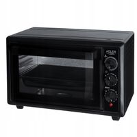 Piekarnik elektryczny Adler AD 6023 26L 1500W termoobieg minutnik czarny