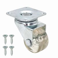 Kółko meblowe gumowe z gumą ogumowane KM fi 35 mm, 30kg