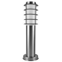 Metalowy słupek ogrodowy SERENA 204523 Polux IP44 outdoor srebrny