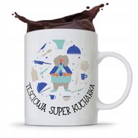 Kubek Prezent Teściowej Teściowa Super Kucharka Z Nadrukiem Ze Zdjęciem