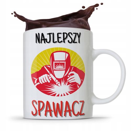 Kubek Prezent Dla Spawacza Najlepszy Spawacz Z Nadrukiem Ze Zdjęciem na Arena.pl