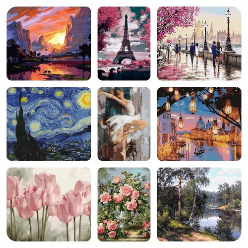 MALOWANIE PO NUMERACH Z RAMĄ Koń Obrazy Do Malowania Po Numerach ARTNAPI na Arena.pl