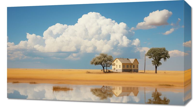 Obraz 70x40cm Domostwo zdjęcie 1