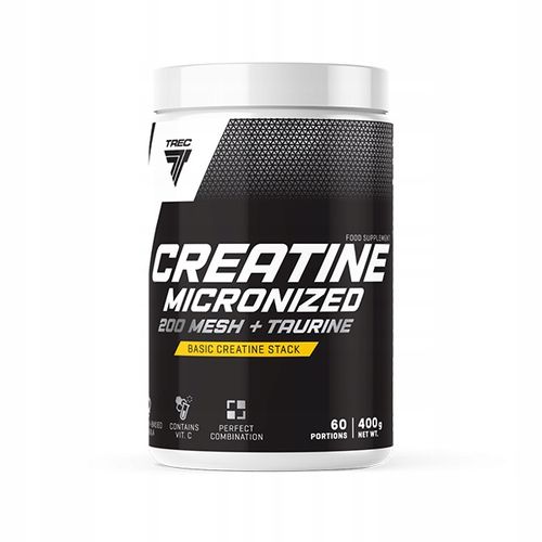 TREC CREATINE MICRONIZED 200 MESH + TAURINE 400g ! na Arena.pl