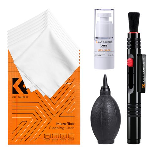 Zestaw czyszczący K&F Concept do optyki Cleaning Kit 4w1 na Arena.pl