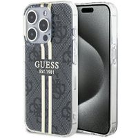 Guess GUHCP15LH4PSEGK iPhone 15 Pro 6.1" czarny/black hardcase IML 4G Gold