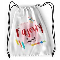 Plecak Dla Agenta Sportowy Szkolny Worek Torba Z Nadrukiem Ze Zdjęciem