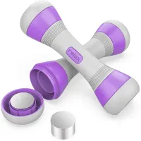 Hantle hantelki fitness regulowane 1kg, 1.5kg, 2kg zestaw 2 sztuki