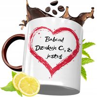 Kubek Bordowy Dla Babci Na Urodziny Prezent Z Nadrukiem Ze Zdjęciem