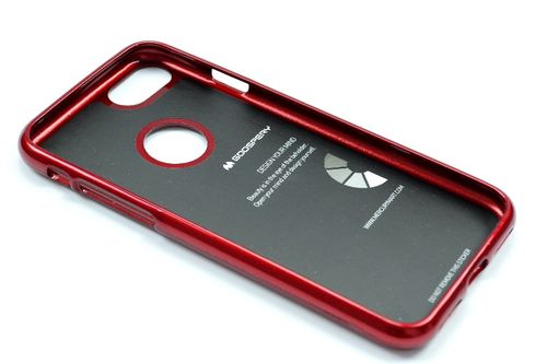 Iphone 6/6s  Etui Mercury Jelly Case - Czerwony na Arena.pl