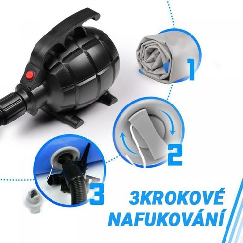 Physionics Airtrack, Dmuchana mata 8 m, niebieska na Arena.pl