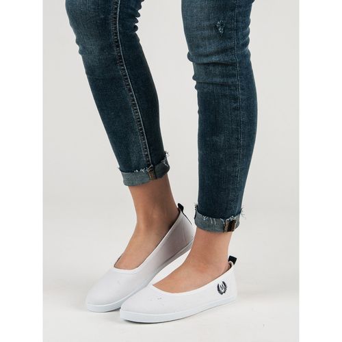 Białe Tekstylne Baleriny r.39 na Arena.pl