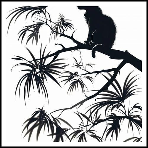 Plakat 90x90cm Na Gałęzi na Arena.pl