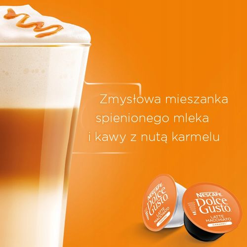 Kapsułki NESCAFE DOLCE GUSTO LATTE MACCHIATO CARAMEL 3x16szt na Arena.pl