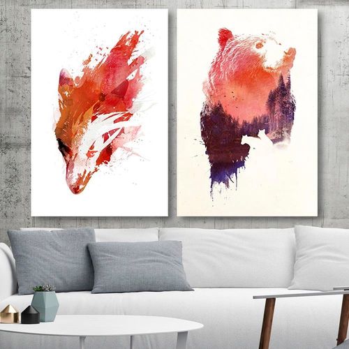 Deco Panel, Król lasu 1 40x60 na Arena.pl