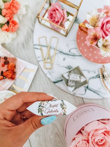 KRÓWKI NA ŚLUB CHRZEST KOMUNIĘ 1 KG Personalizowane krówki prezentowe na Arena.pl