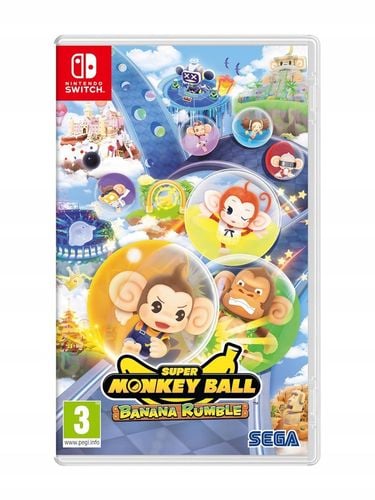 Gra Nintendo Switch Super Monkey Ball Banana Rumble na Arena.pl