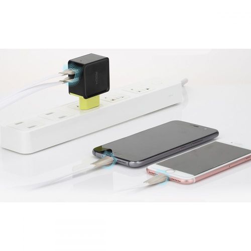 ROCK SUGAR 2-PORT NETWORK CHARGER BLACK na Arena.pl