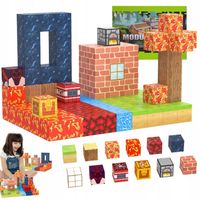 KLOCKI MAGNETYCZNE MAGNETYCZNY ZESTAW KLOCKÓW WYSOKA JAKOŚĆ 100PCS