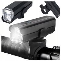 LAMPKA ROWEROWA PRZEDNIA LED PRZÓD LATARKA AKUMULATOROWA ROWER 1200LM 2xUSB