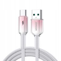2 x Kabel USB-C Joyroom S-A42 1.2m Szybkie Ładowanie 3A Biały