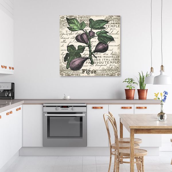 Emaga Obraz na płótnie, Figi vintage - 40x40 zdjęcie 2